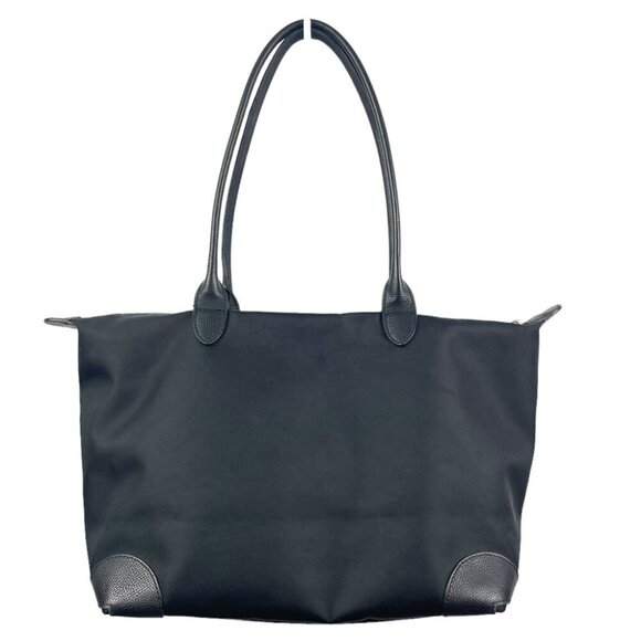 Dragana Le Pliage Black Long Handle Shopping Tote Bag - Picture 2 of 10